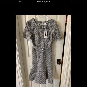 MUXXN Vintage Inspired Pinup Dress Size Medium